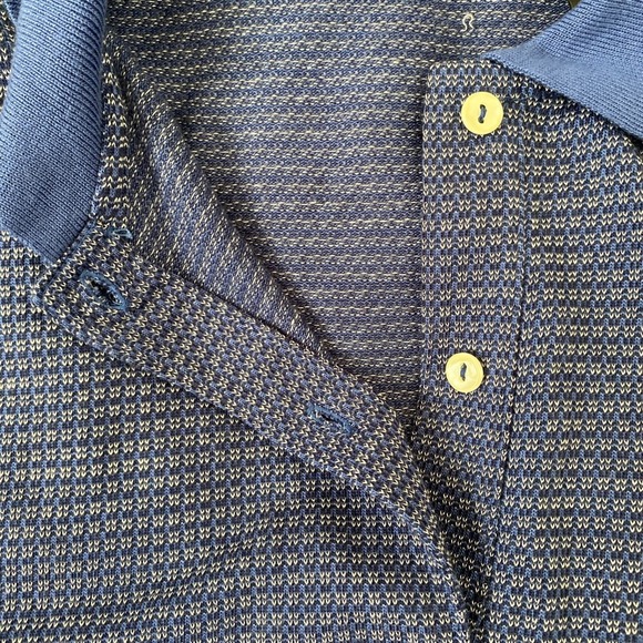 Ashworth Golf Men's Vintage 90's Polo Shirt 100% Tencel Lyocell Size Medium USA - Picture 6 of 7